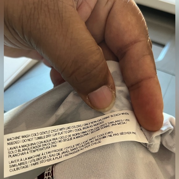 Eloquii Mock Neck Dress with Sleeve Detail Purple Multi Size 14 Brand New - Picture 12 of 15